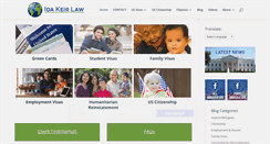 Desktop Screenshot of idakeirlaw.com